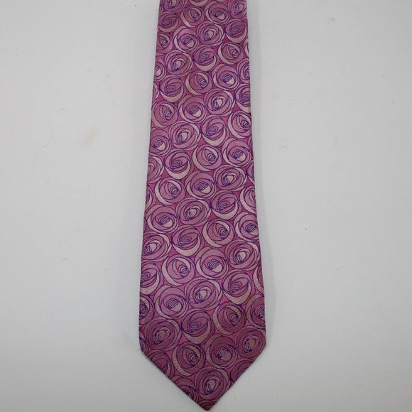 Ted Baker London Other - Ted Baker London 100% Imported Silk Tie Pink Hand Tailored in USA Neck Tie